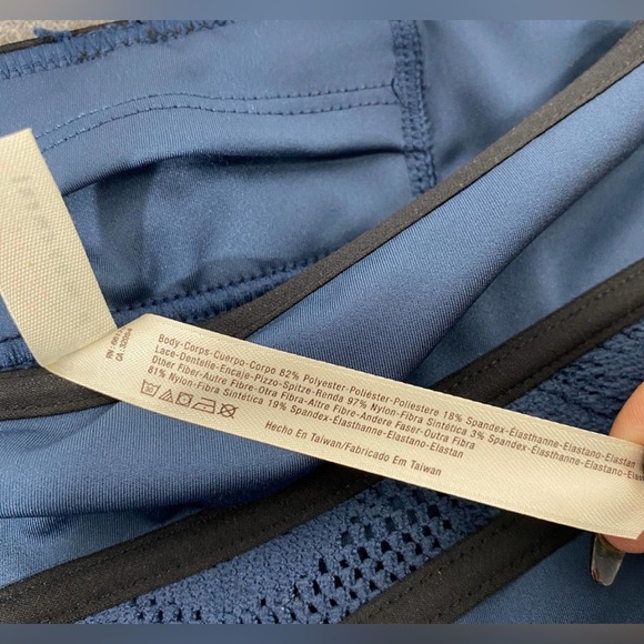 FP Movement by Free People Blue and Black Performance Leggings - Picture 5 of 7